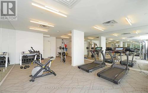 1808 - 4699 Glen Erin Drive W, Mississauga, ON - Indoor Photo Showing Gym Room