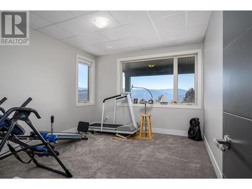 8972 Bayswater Place, Vernon, BC - Indoor Photo Showing Gym Room