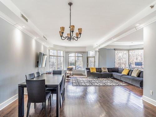 Overall view - 202-100 Av. Des Sommets, Montréal (Verdun/Île-Des-Soeurs), QC - Indoor Photo Showing Dining Room