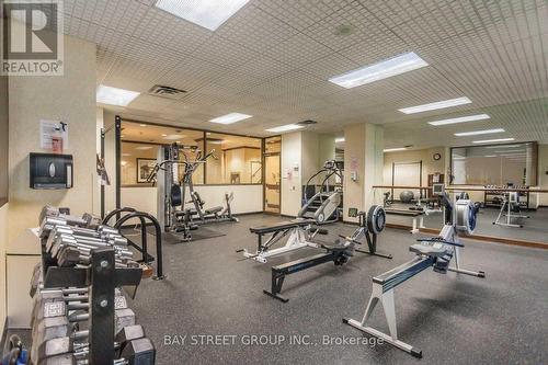 233 - 1881 Mcnicoll Avenue, Toronto, ON - Indoor Photo Showing Gym Room