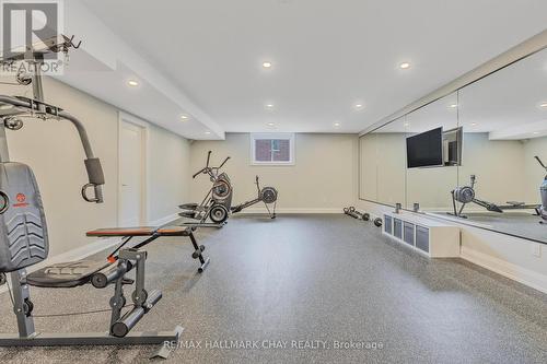 7 Walter James Pkwy, Springwater, ON - Indoor Photo Showing Gym Room