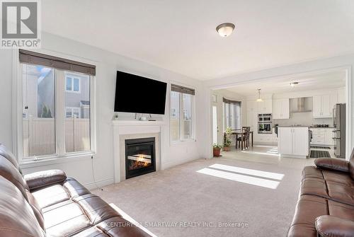 542 Millars Sound Way, Ottawa, ON - Indoor Photo Showing Living Room With Fireplace