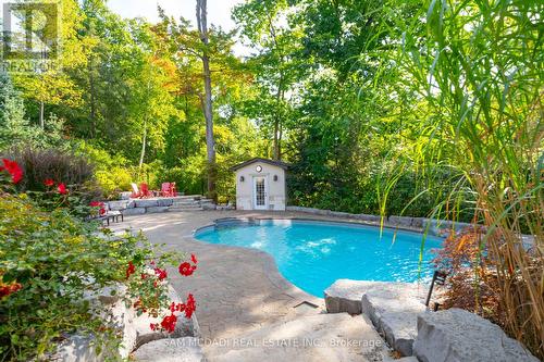1604 Spring Road, Mississauga, ON - Outdoor With In Ground Pool