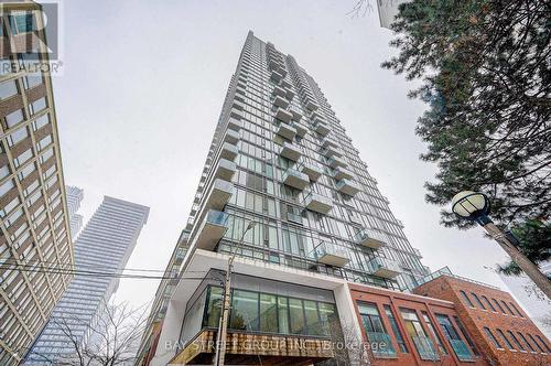 #609 -75 St Nicholas St, Toronto, ON - Outdoor With Facade