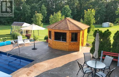 17665 Telephone Road, Quinte West, ON - Outdoor With Deck Patio Veranda With Backyard