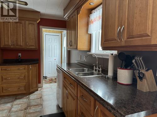 168A Main Street, Carmanville, NL - Indoor Photo Showing Kitchen With Double Sink