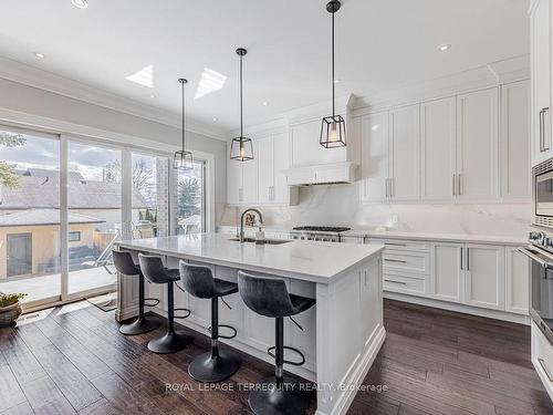 77 Mattice Ave, Toronto, ON - Indoor Photo Showing Kitchen With Upgraded Kitchen