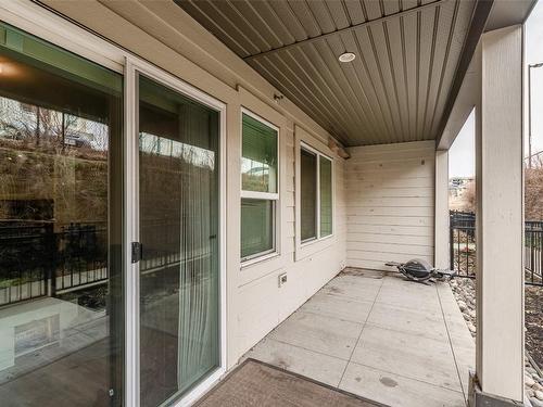 110-655 Academy Way, Kelowna, BC - Outdoor With Deck Patio Veranda With Exterior