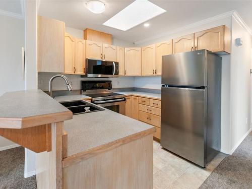 102-292 Douglas Avenue, Penticton, BC - Indoor Photo Showing Kitchen With Double Sink