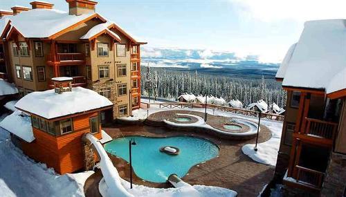 224-255 Feathertop Way, Big White, BC - Outdoor With In Ground Pool