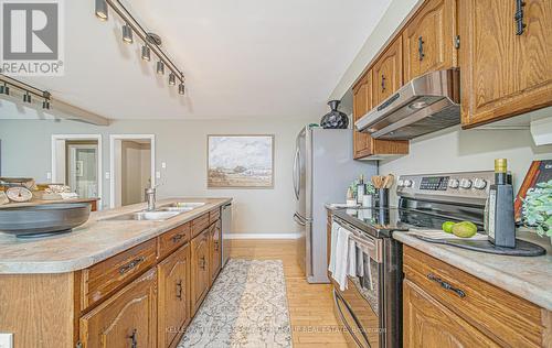 572 Fralicks Beach Rd, Scugog, ON - Indoor Photo Showing Kitchen With Double Sink