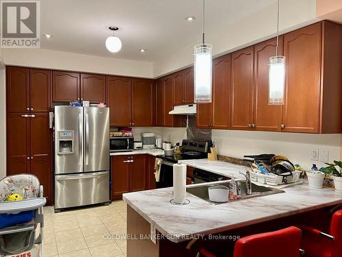 37 Labrish Rd, Brampton, ON - Indoor Photo Showing Kitchen With Stainless Steel Kitchen With Double Sink