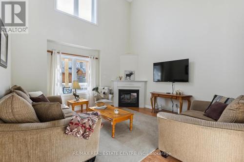 265 Doon Mills Dr, Kitchener, ON - Indoor Photo Showing Living Room With Fireplace