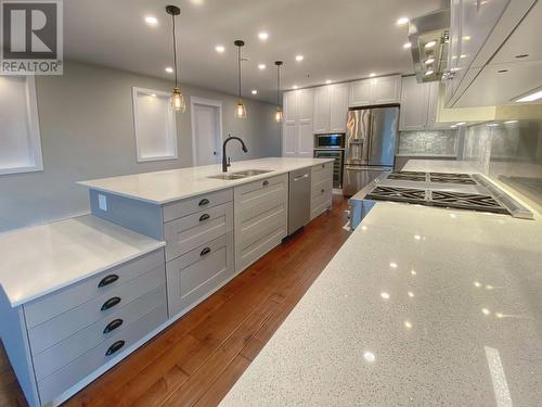 1 1034 W 1St Avenue, Prince Rupert, BC - Indoor Photo Showing Kitchen With Double Sink With Upgraded Kitchen