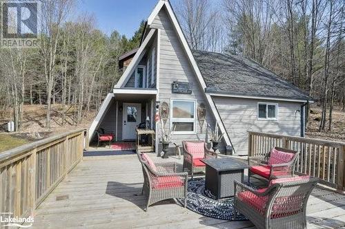 1073 Cedar Beach Road, Bracebridge, ON - Outdoor With Deck Patio Veranda