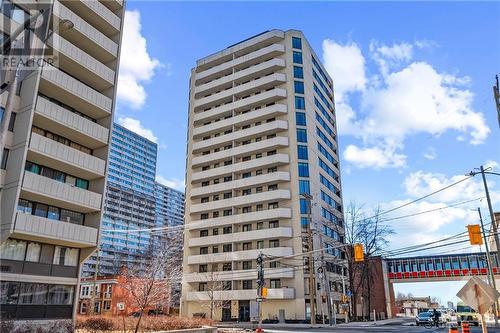 200 Bay Street Unit#1102, Ottawa, ON - Outdoor With Balcony With Facade