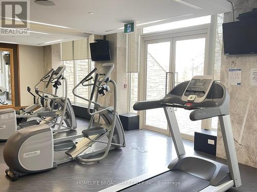 #303 -15 Stollery Pond Cres, Markham, ON - Indoor Photo Showing Gym Room