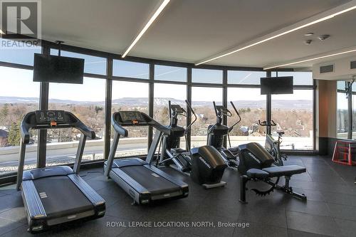 215 - 1 Hume Street, Collingwood, ON - Indoor Photo Showing Gym Room