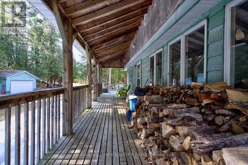 3386 Elm Tree Road, Kawartha Lakes, ON - Outdoor With Deck Patio Veranda With Exterior
