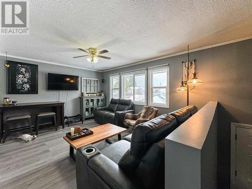 83 Mallard Street, Kitimat, BC - Indoor Photo Showing Living Room With Fireplace