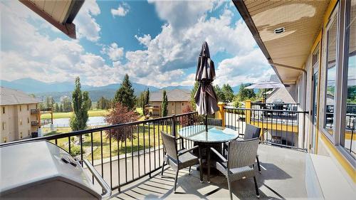 732 C - 700 Bighorn Boulevard, Radium Hot Springs, BC - Outdoor With Balcony With Exterior