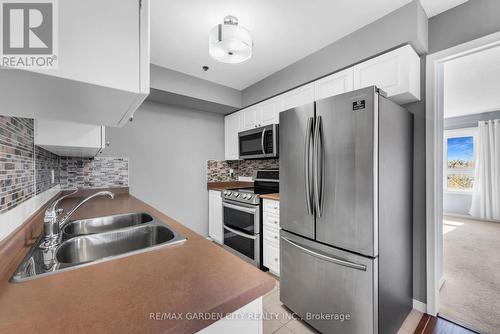 #1204 -330 Prince Charles Dr S, Welland, ON - Indoor Photo Showing Kitchen With Stainless Steel Kitchen With Double Sink