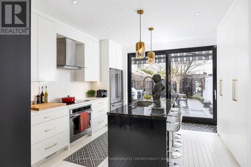 42 Berryman Street, Toronto, ON - Indoor Photo Showing Kitchen With Upgraded Kitchen