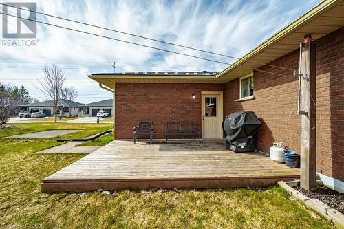 214 Church Street N, Mount Forest, ON - Outdoor With Deck Patio Veranda With Exterior