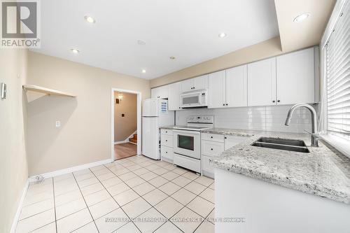 115 Santa Barbara Rd, Toronto, ON - Indoor Photo Showing Kitchen With Double Sink