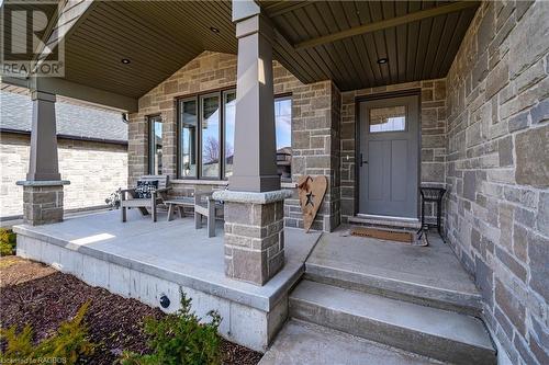 100 Ronnies Way, Mount Forest, ON - Outdoor With Deck Patio Veranda With Exterior