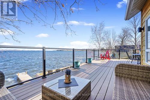 12 - 6108 Curtis Point Road, Alnwick/Haldimand, ON - Outdoor With Body Of Water With Deck Patio Veranda
