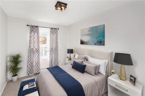 Virtually Staged - 4209 Hixon Street|Unit #110, Beamsville, ON - Indoor Photo Showing Bedroom