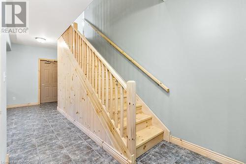 Custom stairs to lower - 20 Moore Street, Lions Head, ON - Indoor Photo Showing Other Room