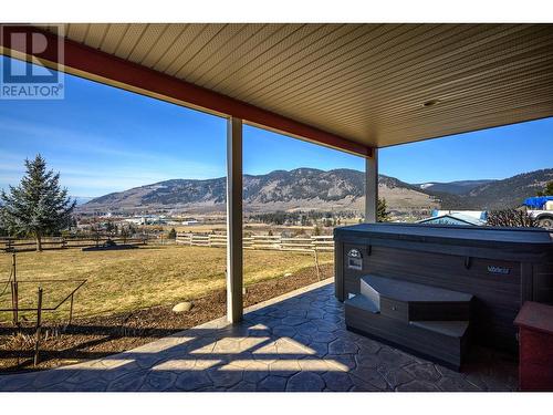 5380 Learmouth Road, Lavington, BC - Outdoor With Deck Patio Veranda With View
