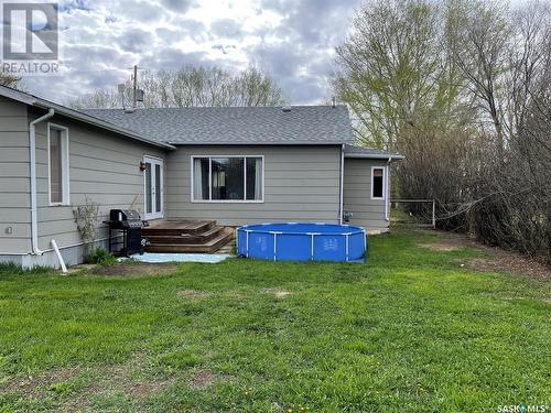 122 Edward Street, Hazenmore, SK - Outdoor With Above Ground Pool With Exterior