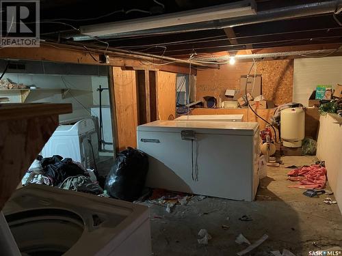 122 Edward Street, Hazenmore, SK - Indoor Photo Showing Basement