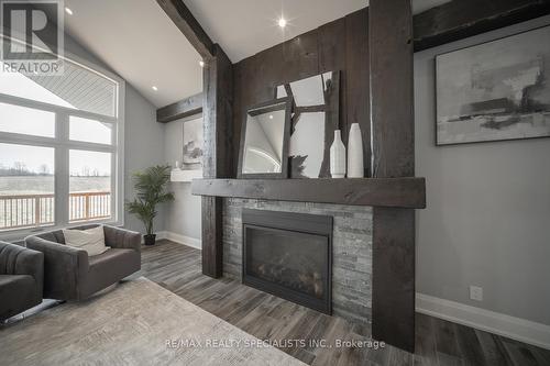 6577 3Rd Line, New Tecumseth, ON - Indoor Photo Showing Living Room With Fireplace