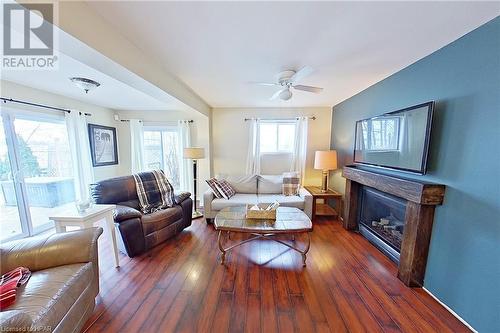 37764 Mill Road, Bluewater, ON - Indoor Photo Showing Living Room With Fireplace