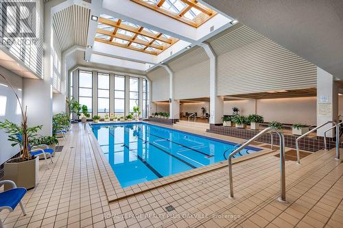 #201 -2170 Marine Dr, Oakville, ON - Indoor Photo Showing Other Room With In Ground Pool