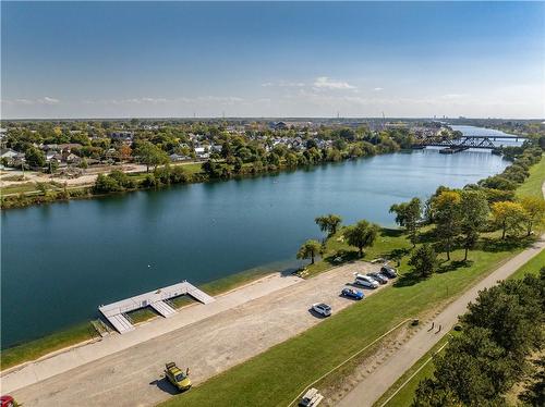 Kayak/SUP launch steps from the building - 330 Prince Charles Drive S|Unit #1204, Welland, ON - Outdoor With Body Of Water With View