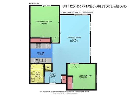 330 Prince Charles Drive S|Unit #1204, Welland, ON - Other