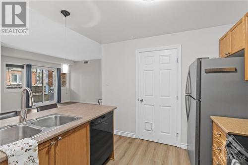 1109 Stittsville Main Street Unit#A, Ottawa, ON - Indoor Photo Showing Kitchen With Double Sink