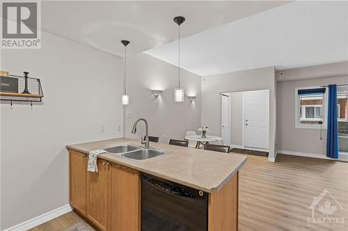 1109 Stittsville Main Street Unit#A, Ottawa, ON - Indoor Photo Showing Kitchen With Double Sink