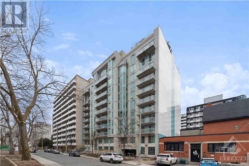 Front Side building - 138 Somerset Street Unit#909, Ottawa, ON - Outdoor With Balcony With Facade