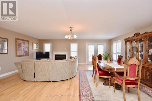 46 Jewel House Lane, Barrie, ON - Indoor Photo Showing Living Room With Fireplace