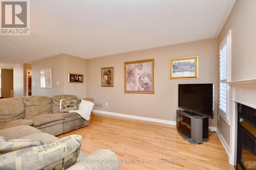 46 Jewel House Lane, Barrie, ON - Indoor Photo Showing Living Room With Fireplace
