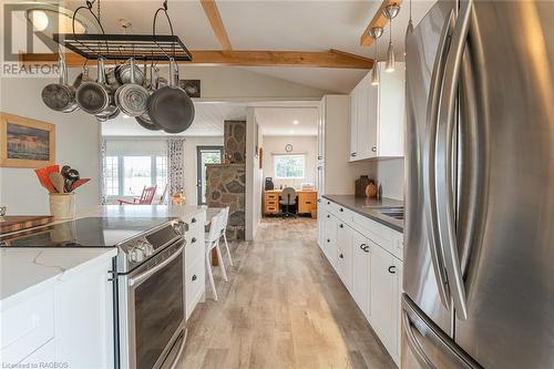 Updated Kitchen - 48 Petrel Point Road, South Bruce Peninsula, ON - Indoor Photo Showing Kitchen With Upgraded Kitchen
