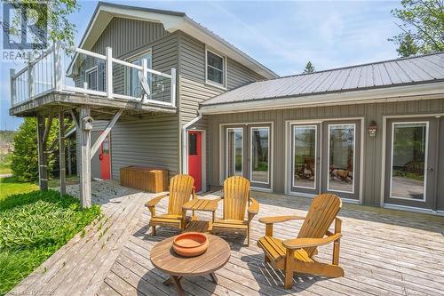 48 Petrel Point Road, South Bruce Peninsula, ON - Outdoor With Deck Patio Veranda With Exterior