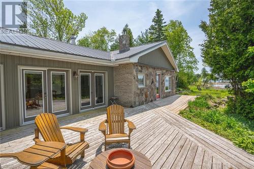 48 Petrel Point Road, South Bruce Peninsula, ON - Outdoor With Deck Patio Veranda With Exterior