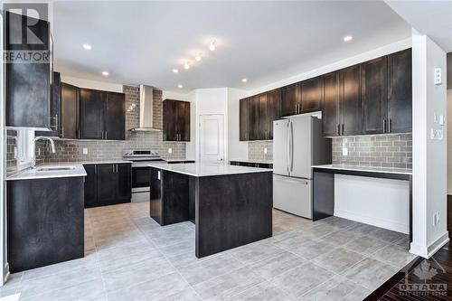 76 Big Dipper Street, Ottawa, ON - Indoor Photo Showing Kitchen With Upgraded Kitchen